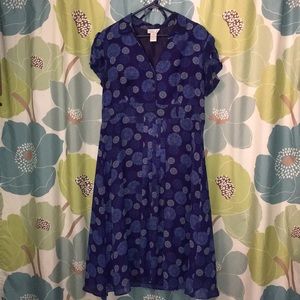 Robbie Bee blue medallion dress